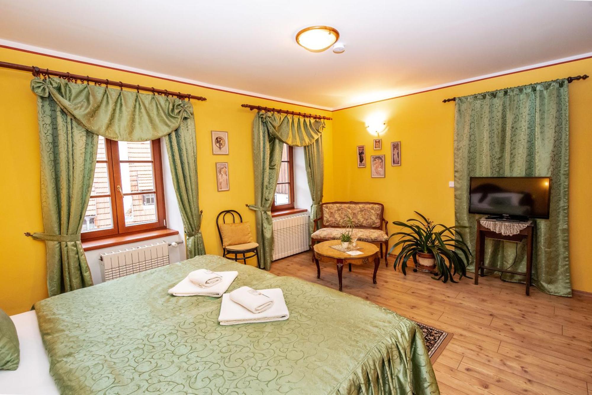 Ubytování u BÍLÉ PANÍ Český Krumlov Habitación foto